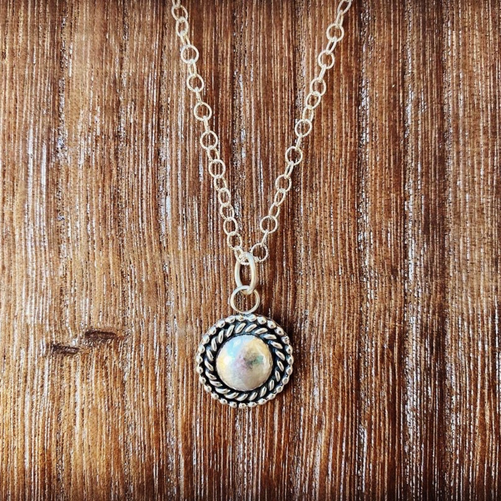 Sterling Silver Rope Necklace // Ready to Ship