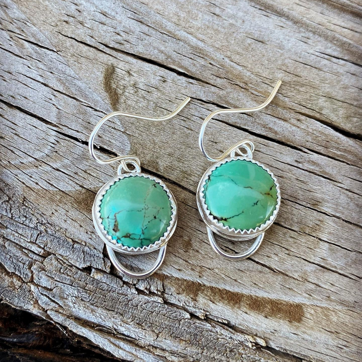 Hubei Turquoise Earrings