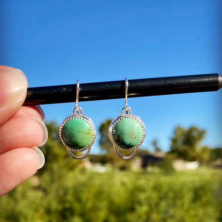 Hubei Turquoise Earrings