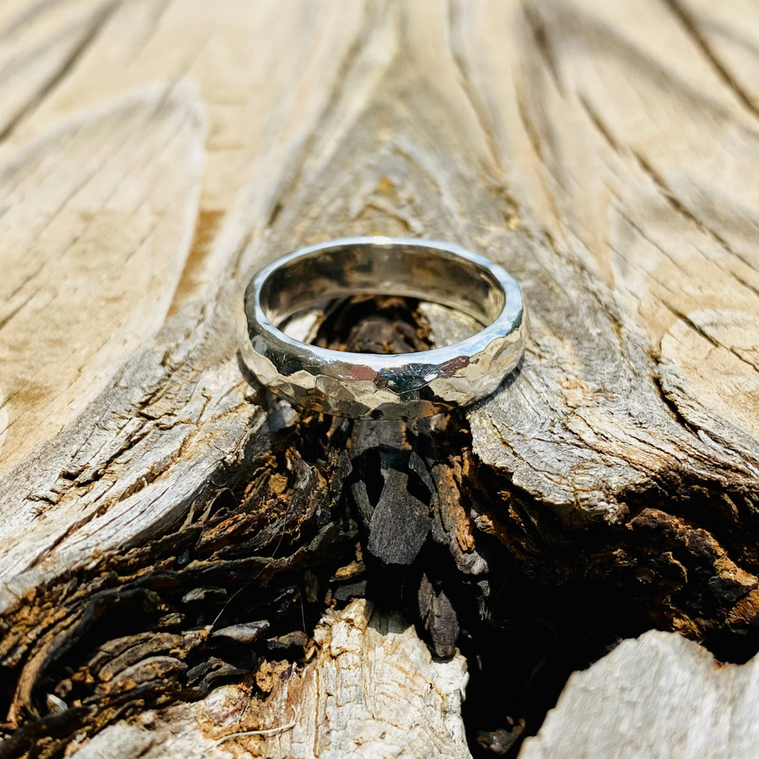 Hammered Men's Ring // Made to Order