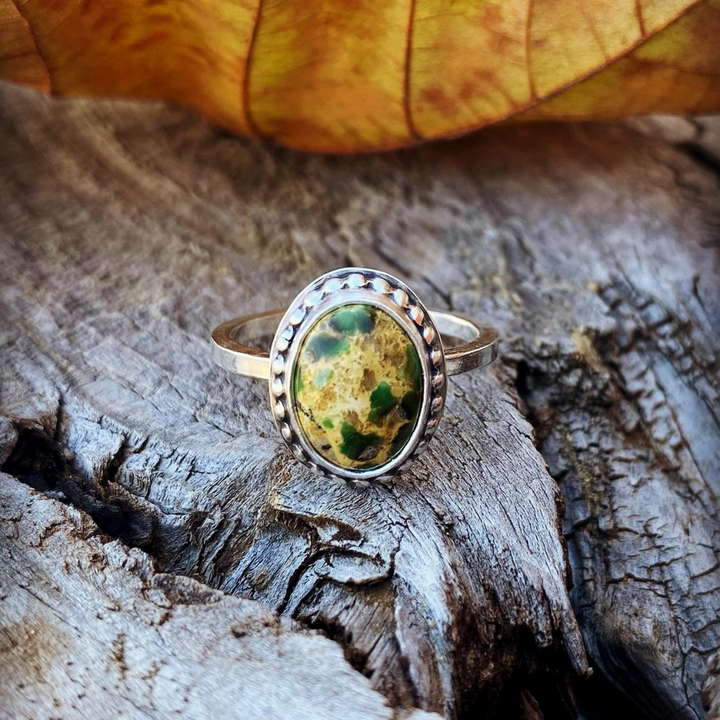 Sonoran Mountain Turquoise Ring // Size 8