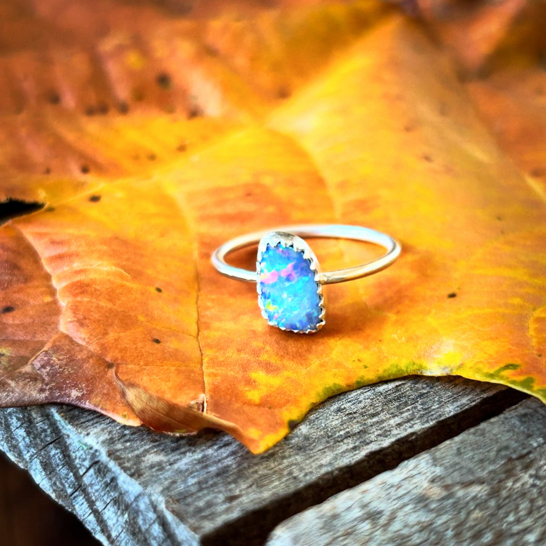 Sold - Australian Opal Ring // Size 7 // Custom for Kaylee