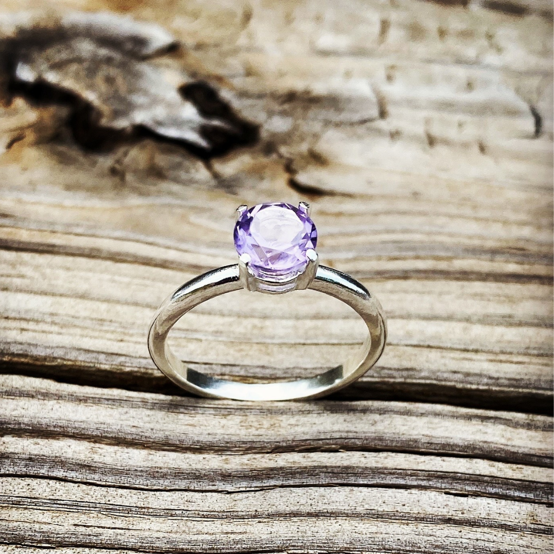 "Jaclyn" // Pink Amethyst // Made to Order