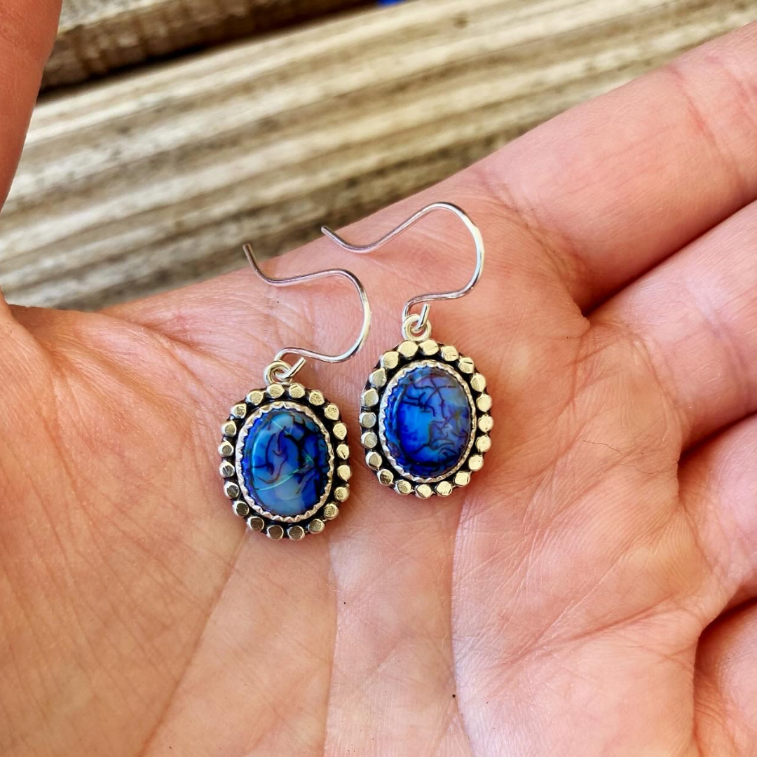 Sterling Opal Earrings // Ready to Ship