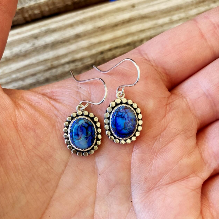 Sterling Opal Earrings // Ready to Ship