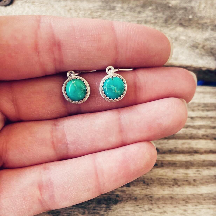 Emerald Valley Turquoise Earrings