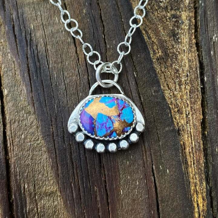 Purple Mojave Necklace // Ready to Ship