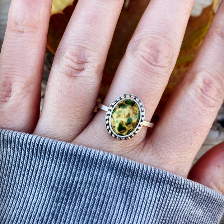 Sonoran Mountain Turquoise Ring // Size 8