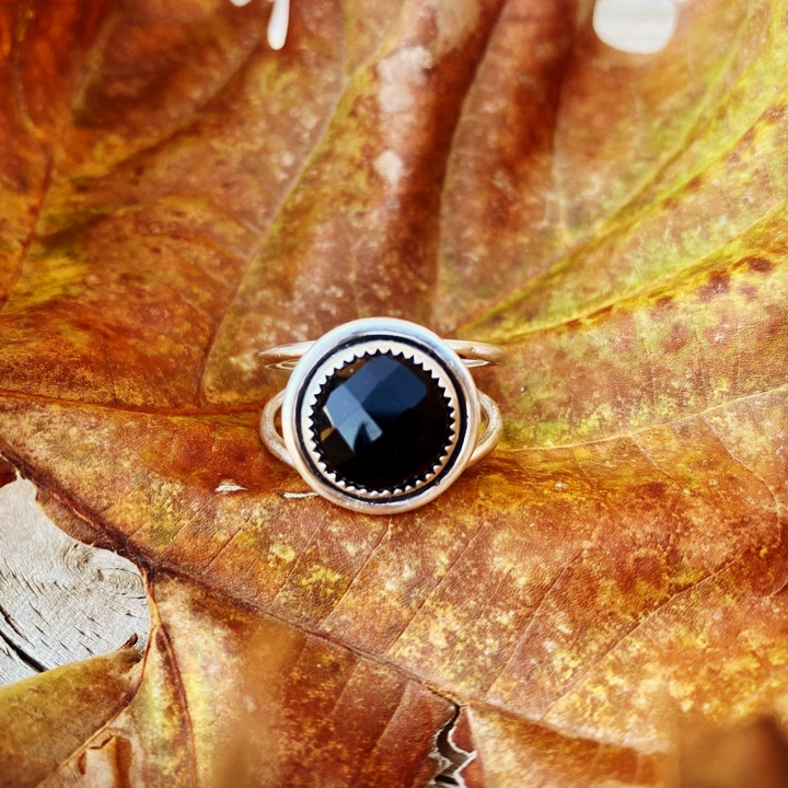 Black Onyx Ring // Size 10