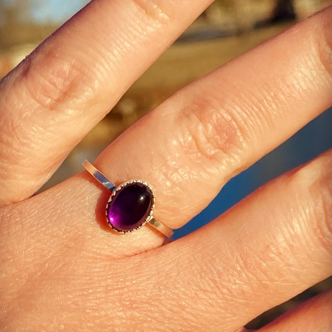 Amethyst // Stacking Ring // Made to Order