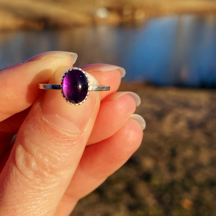 Amethyst // Stacking Ring // Made to Order