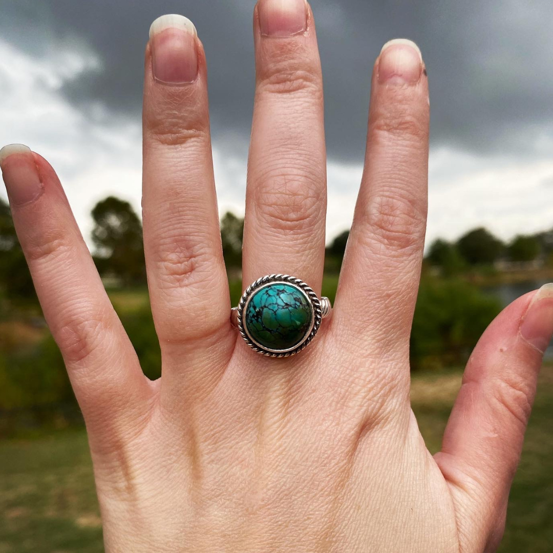 Hubei Turquoise Ring // Size 10