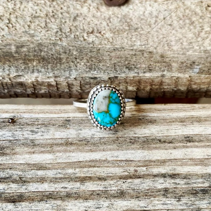 "Cloud in the Sky" Ring // Size 6 // Ready to Ship