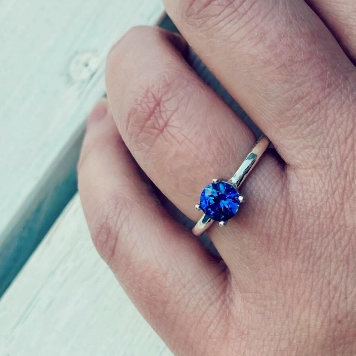 "Samantha" // Sapphire Ring // Made to Order