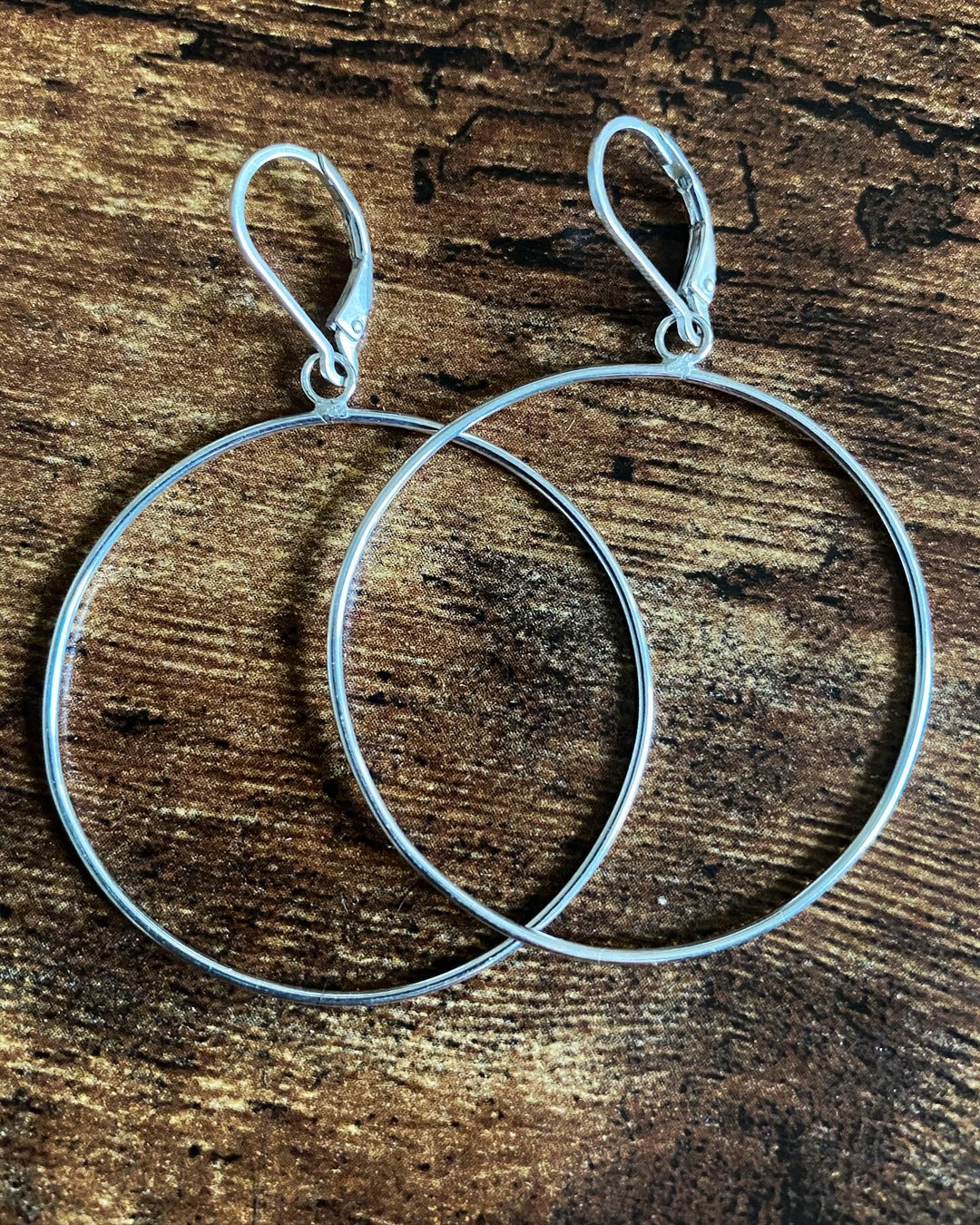 Lahaina // Silver Hoop Earrings